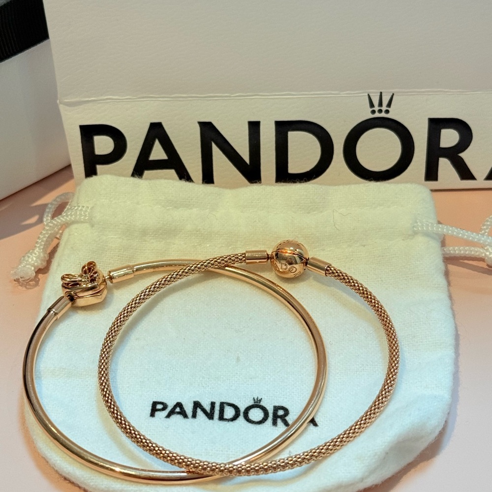 Pandora rosegold Bracelet Set